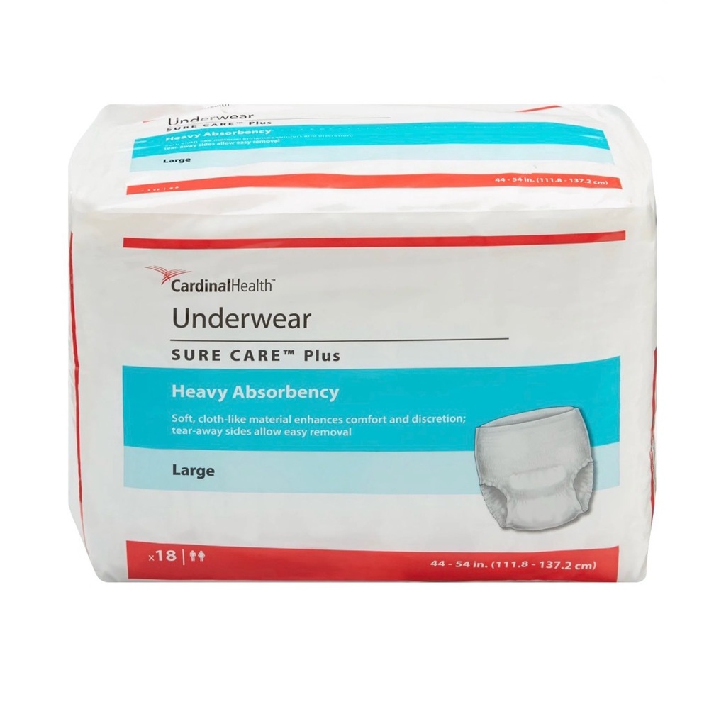 Cardinal Health Large Heavy Absorbency Adult Diaper
